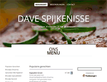Tablet Screenshot of dave-spijkenisse.nl